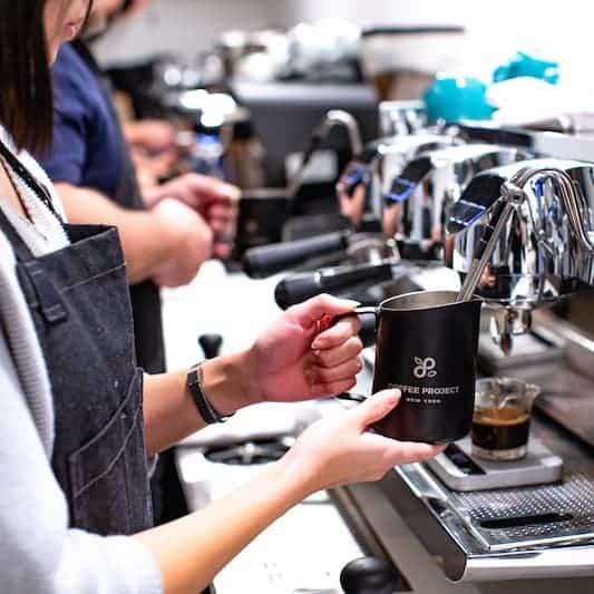Milk Steaming Training - Learning.| Workshops | Barista Intensive