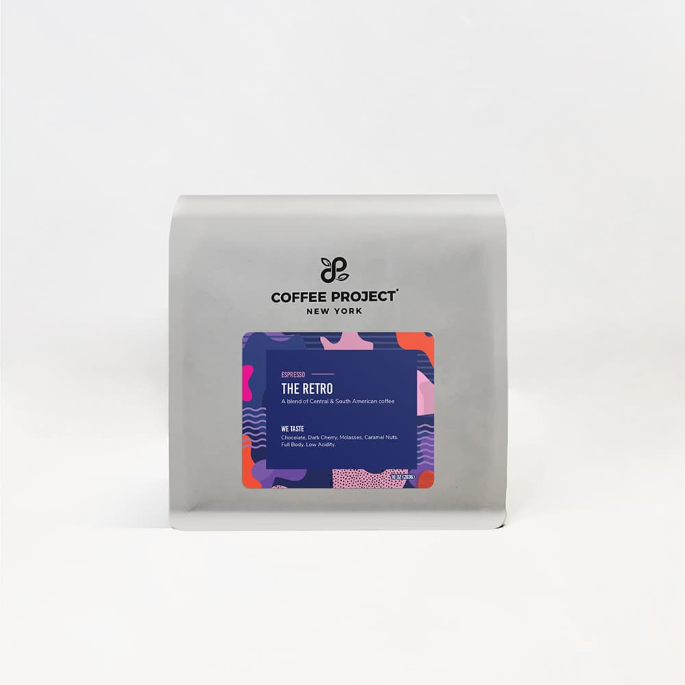 "The Retro" retail coffee bag - Product